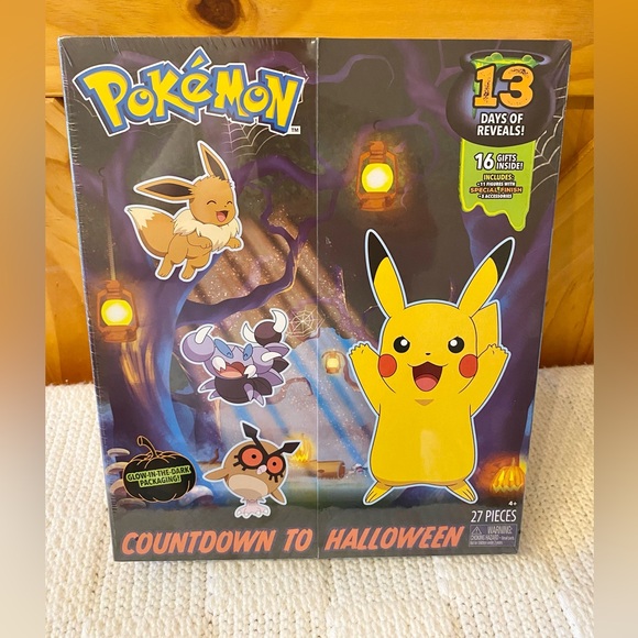 Pokemon Other - Pokémon Advent Countdown Halloween Calendar
